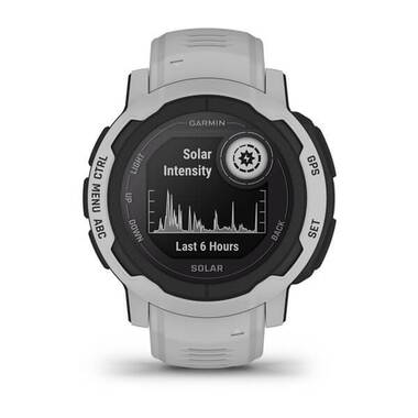 Защищенные GPS-часы Garmin (Гармин) Instinct 2 Solar, серые (010-02627-01) | Мототека